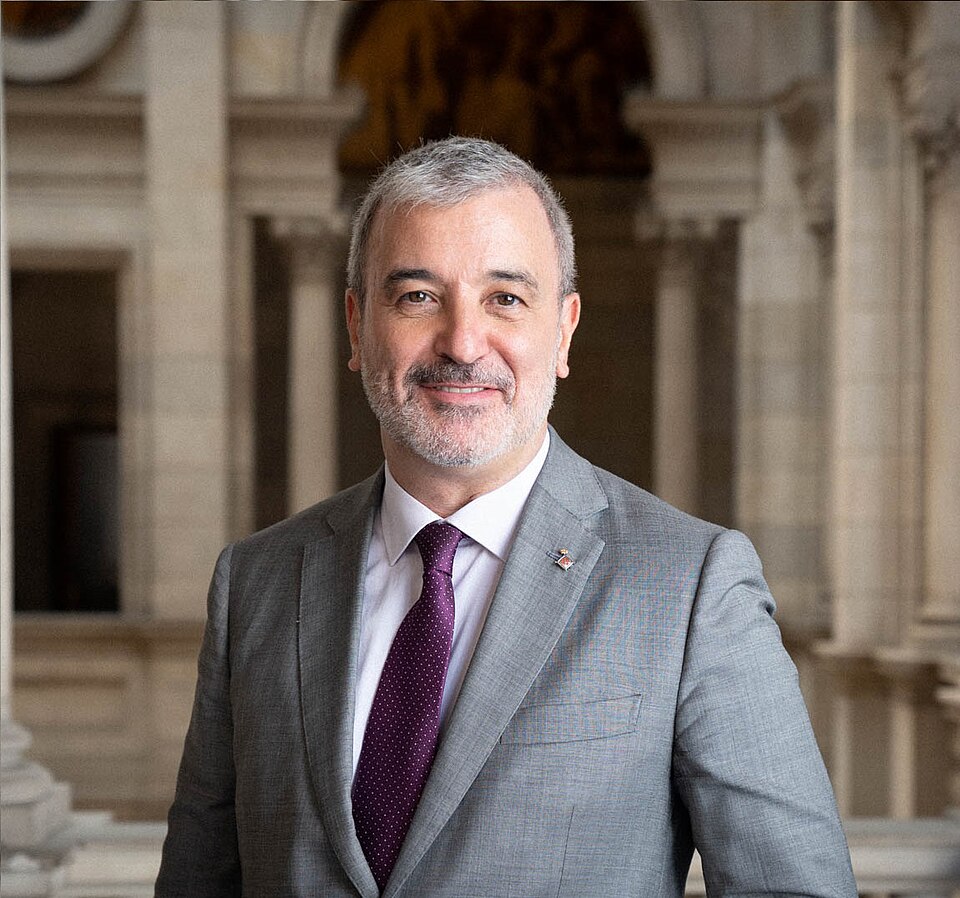 Jaume Collboni, alcalde de Barcelona. Fuente: Wikimedia Commons.