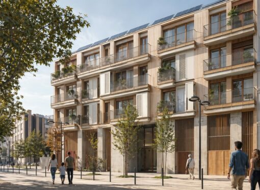 Vivienda asequible: 42 pisos sociales en Poblenou