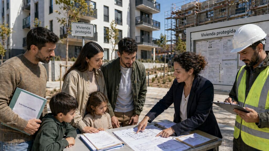 Plan estatal de vivienda con edificios sostenibles, jóvenes y financiación pública del Gobierno para alquiler asequible.