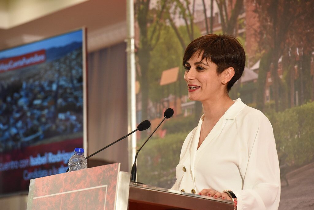 Isabel Rodríguez, ministra de Vivienda y Agencia Urbana. Fuente: Wikimedia Commons.